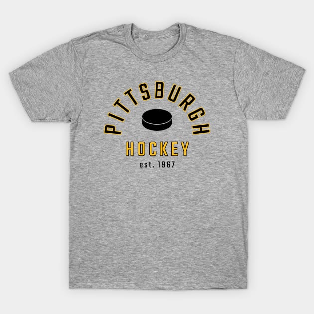 Vintage Pittsburgh Hockey T-Shirt by YinzerTraditions